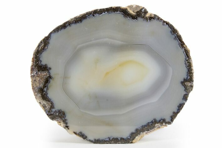 Las Choyas Geode With Banded Agate - Mexico #324140